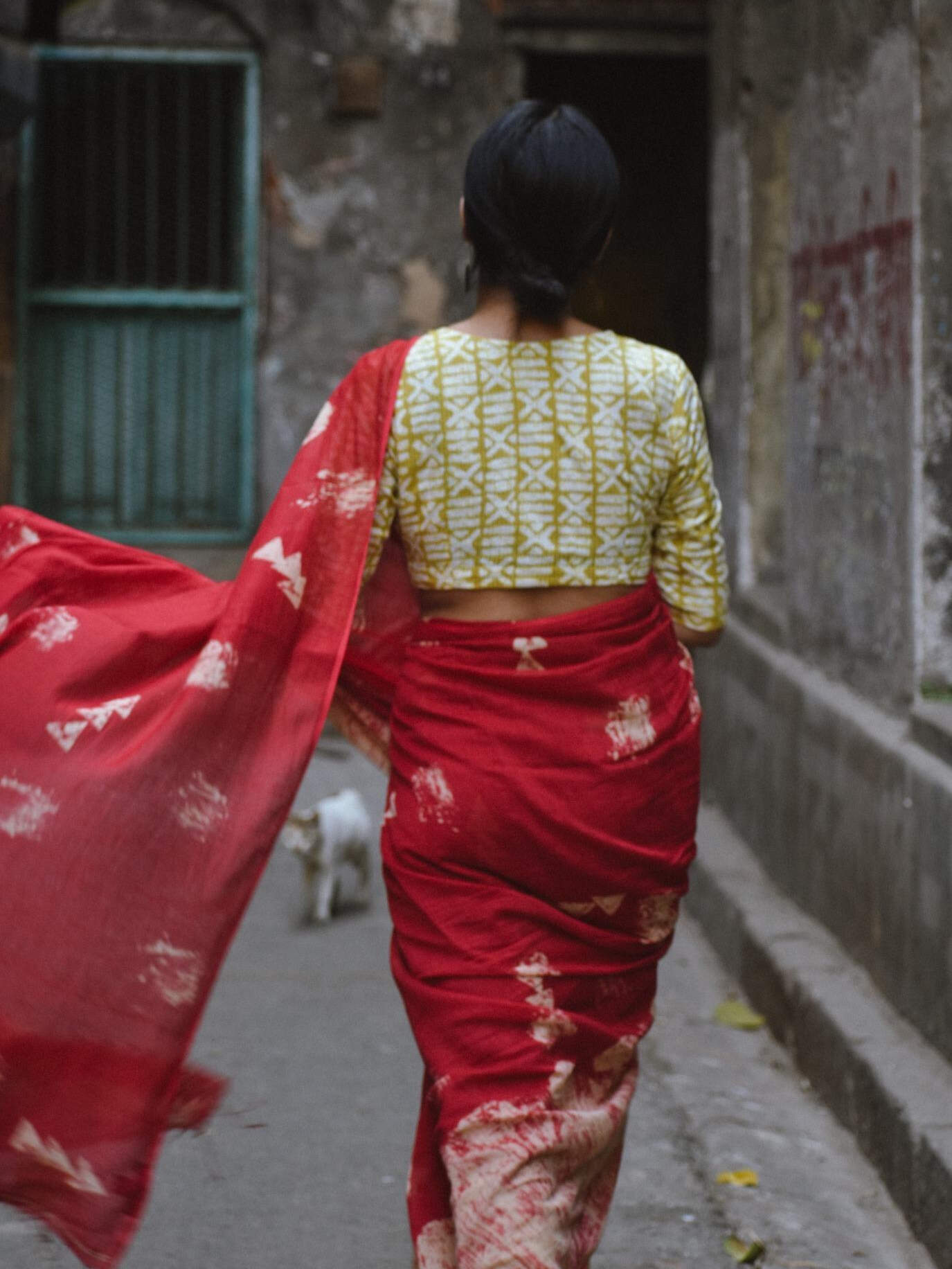 Blissful Claret Saree