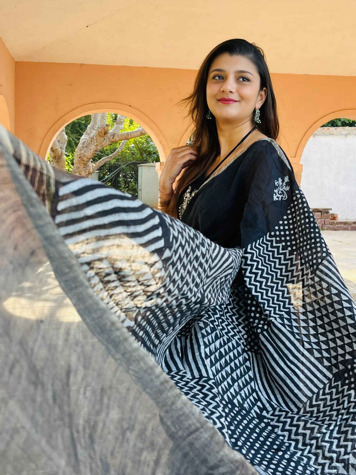 Cocktail Midnight Saree