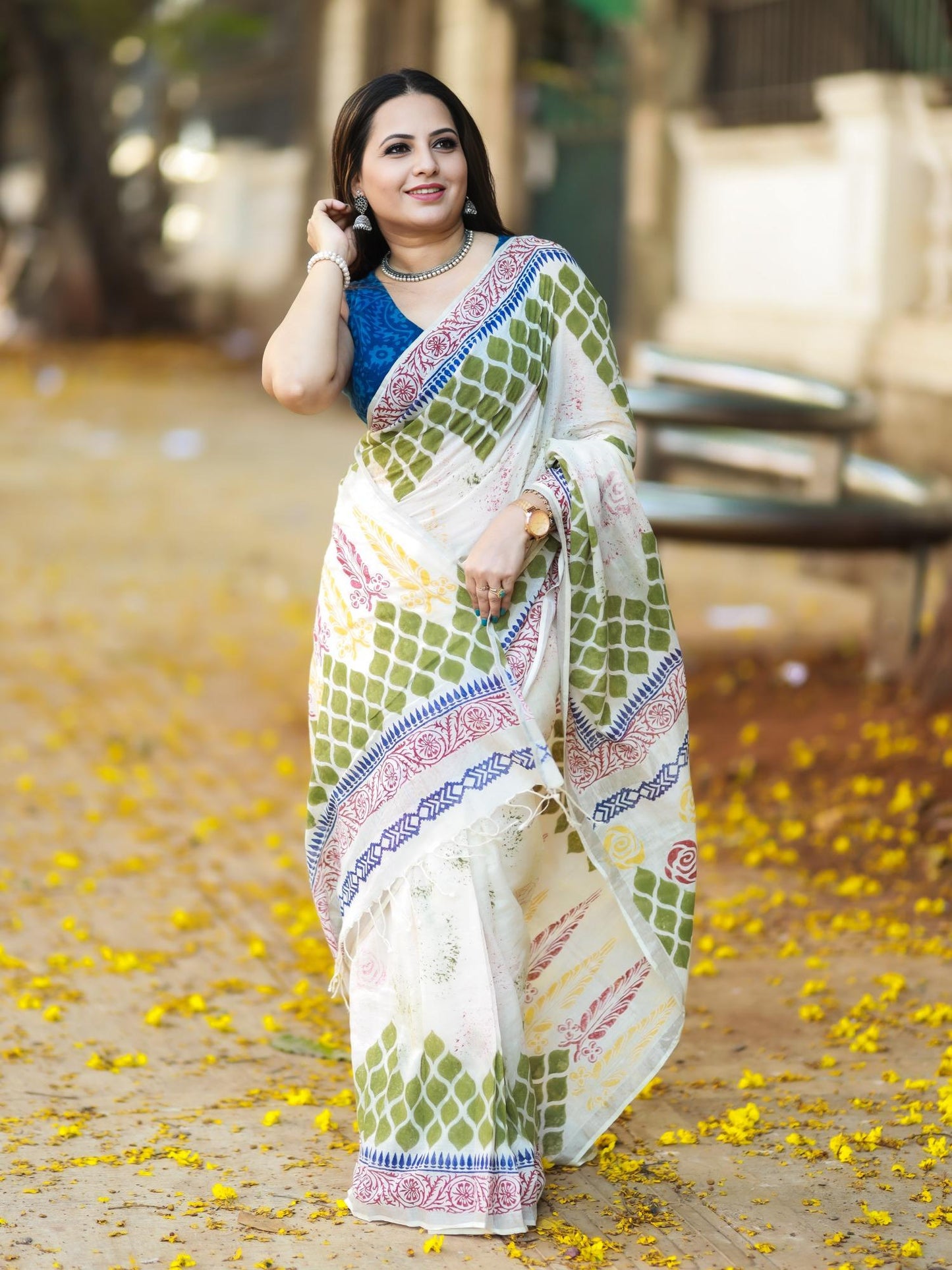 Ready Multi Saree