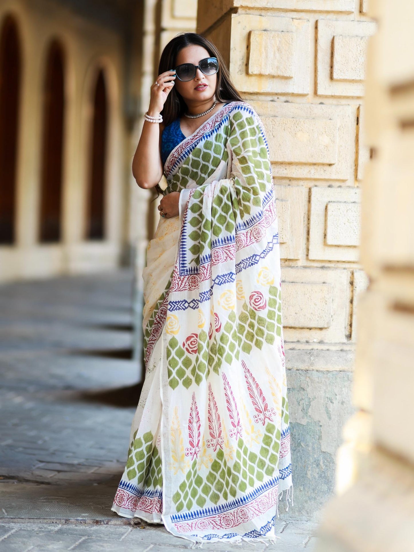 Ready Multi Saree