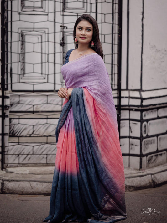 Three Colour Saree