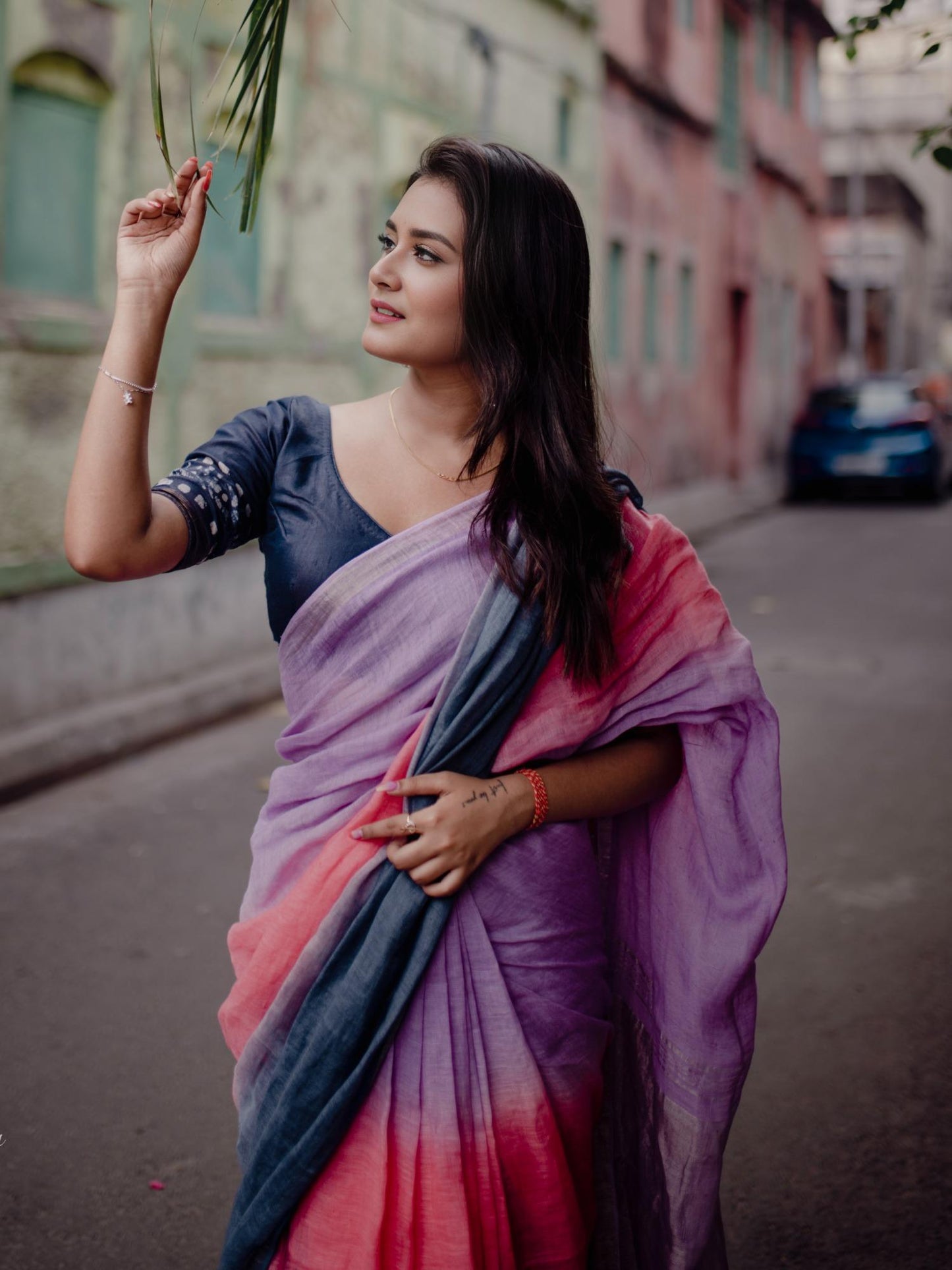 Three Colour Saree