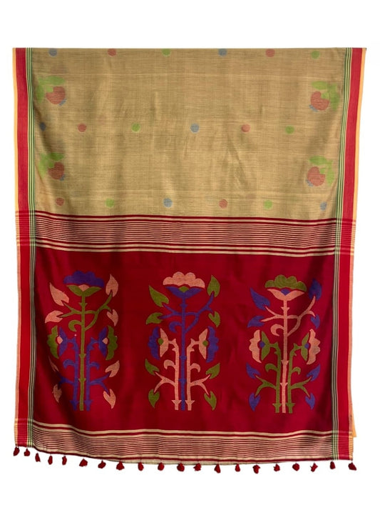 Oct 2025 Multi Jamdani Saree
