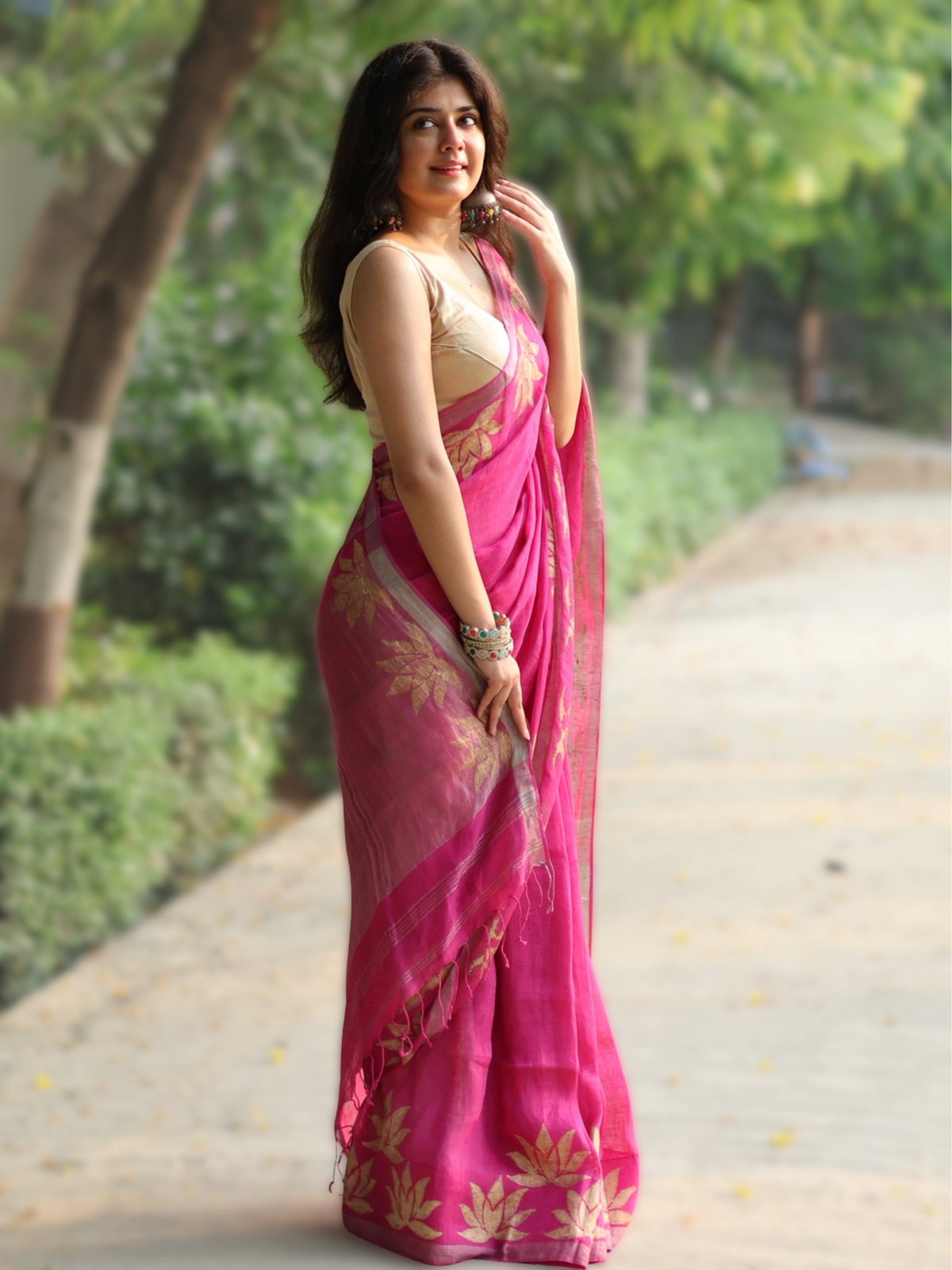 Gulmohar Saree