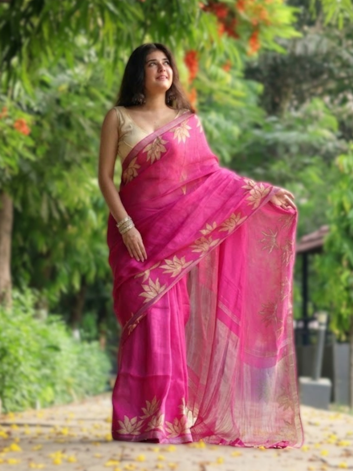 Gulmohar Saree