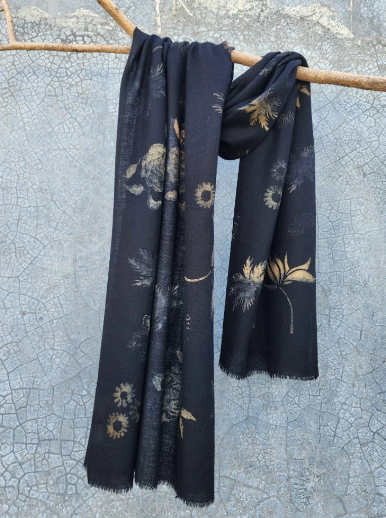 Wabi Sabi Pashmina Charcoal