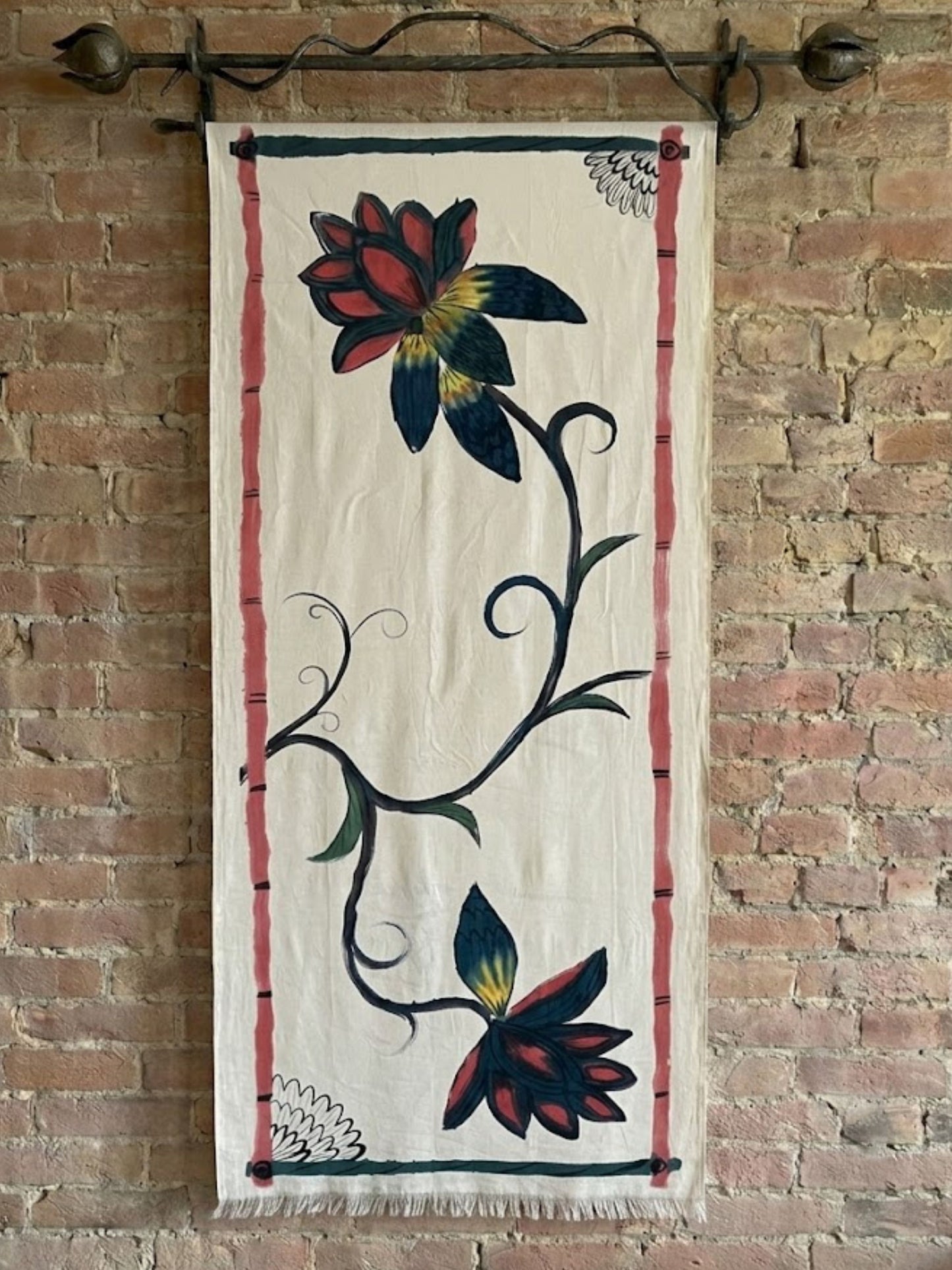 Lotus scarf