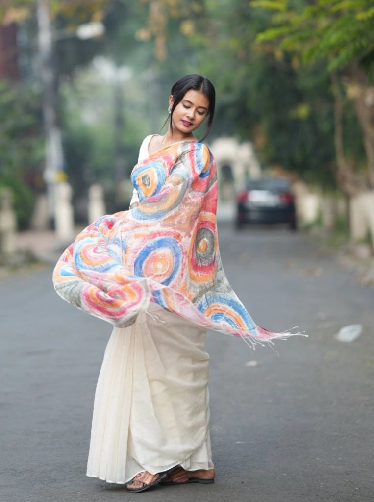 Life is a Canvas Cosmic Saree