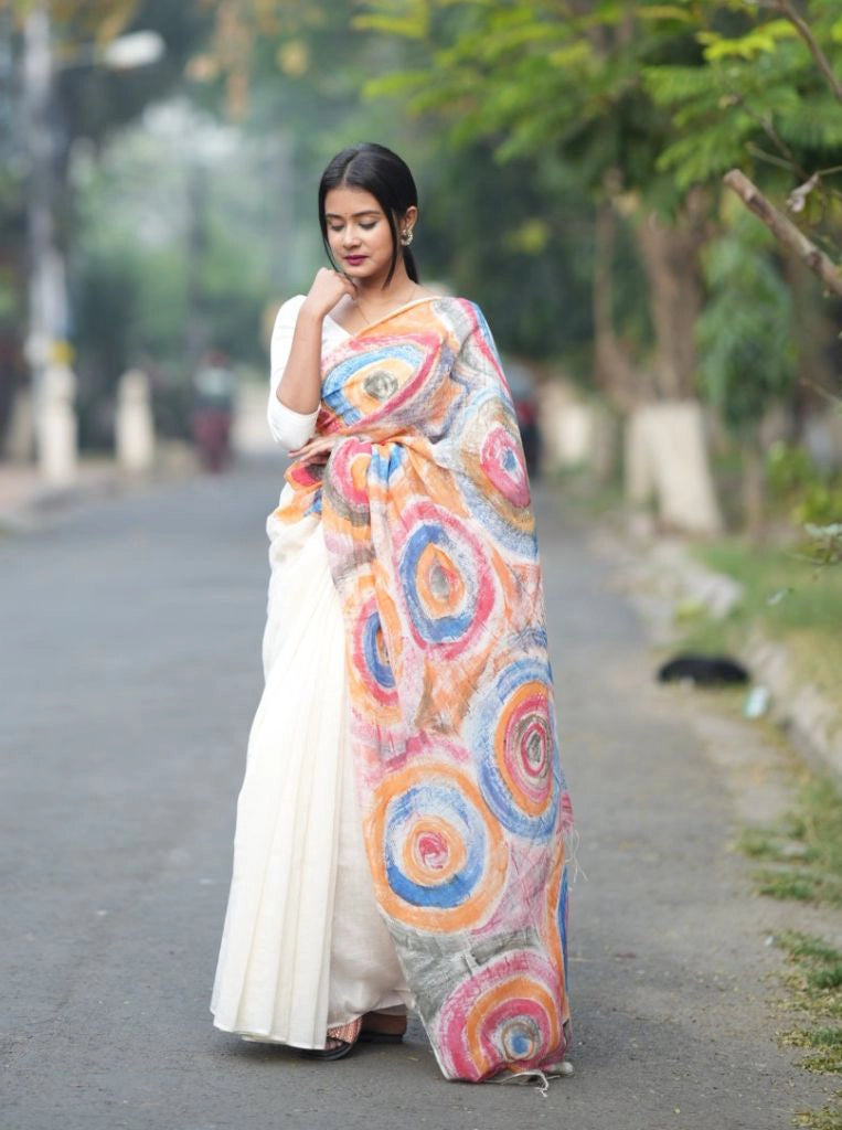 Life is a Canvas Cosmic Saree