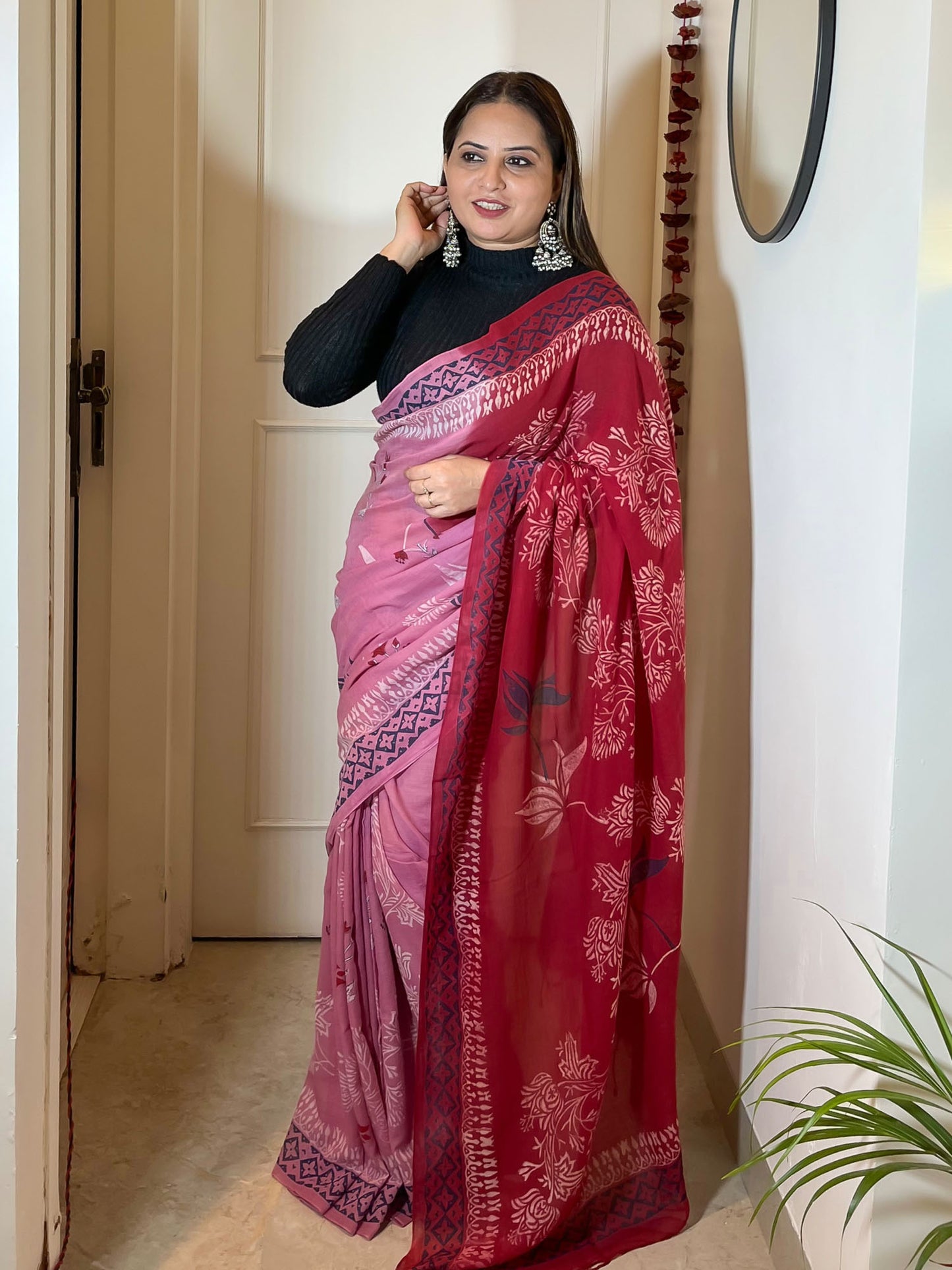 soulweaves-one-of-a-kind-pink-red-multi-saree